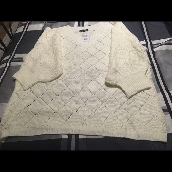 SWEATER BY SUZANNE BETRO 1X/2X NWT - Picture 3 of 4